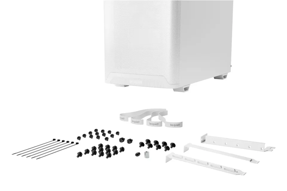 Be quiet! skříň PURE BASE 501LX / ATX / 4xARGB fan / USB-C / 2xUSB 3.2 / temperované sklo / bílá