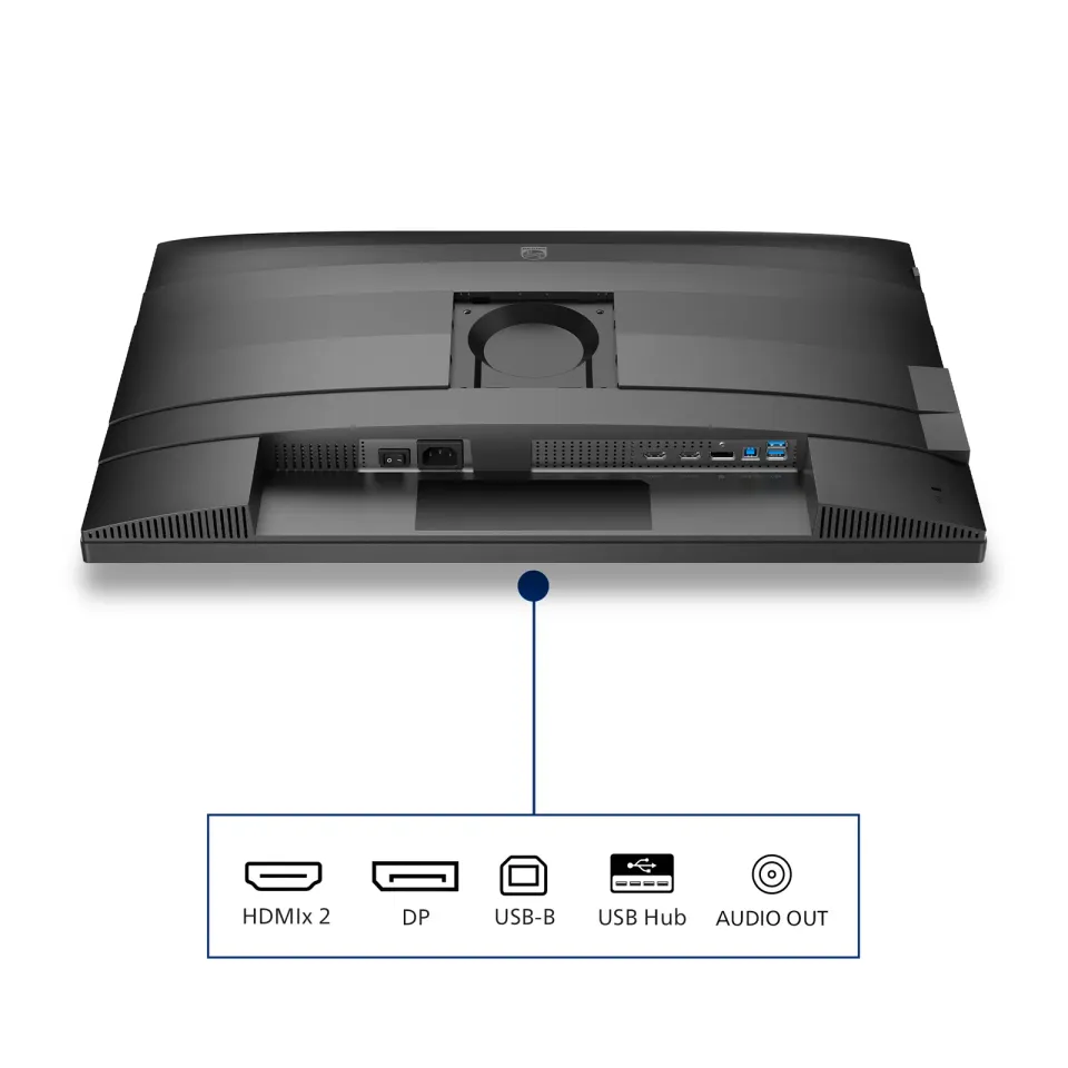 Philips LCD 27B2N4500 27" IPS/2560x1440@120Hz/4ms/350cd/2xHDMI/DP/4xUSB/Repro/Pi