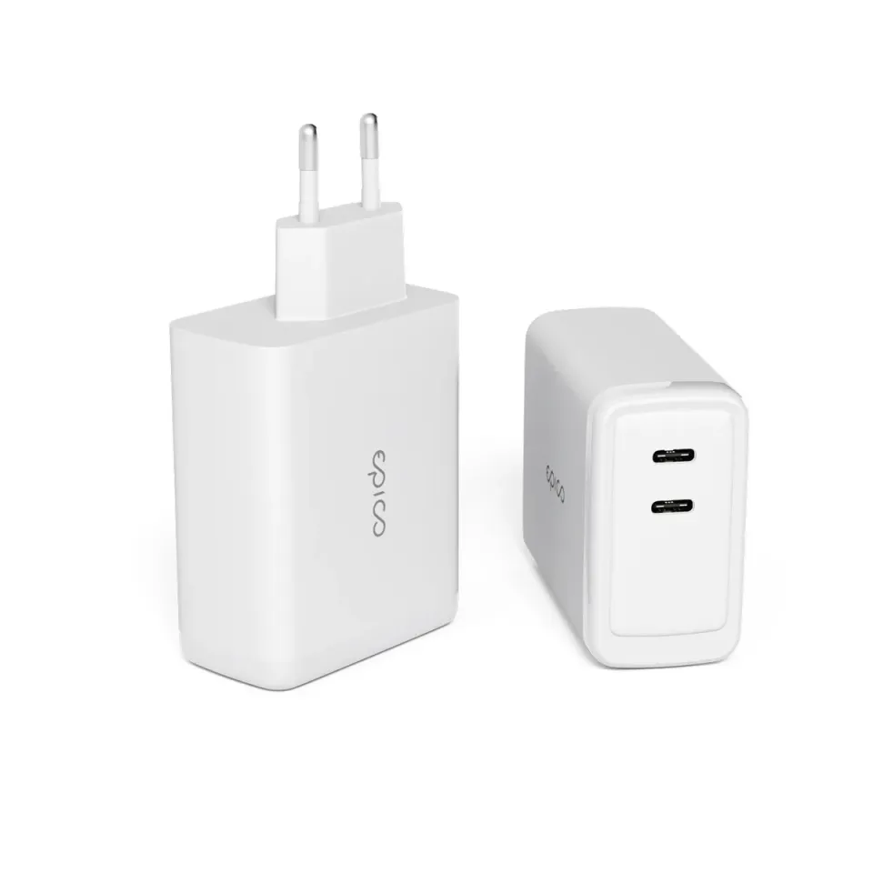 Epico 100W GaN síťová nabíječka s 2m USB-C kab.