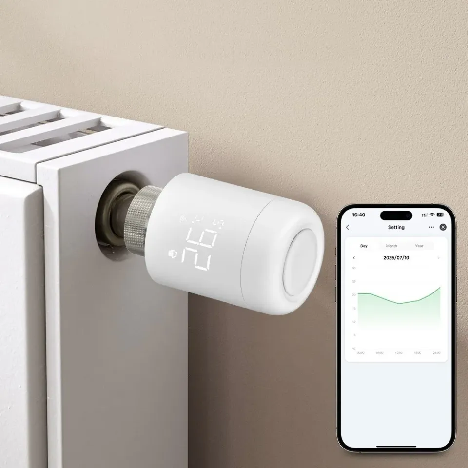 IMMAX NEO SMART termostatická hlavice, Zigbee 3.0, TUYA