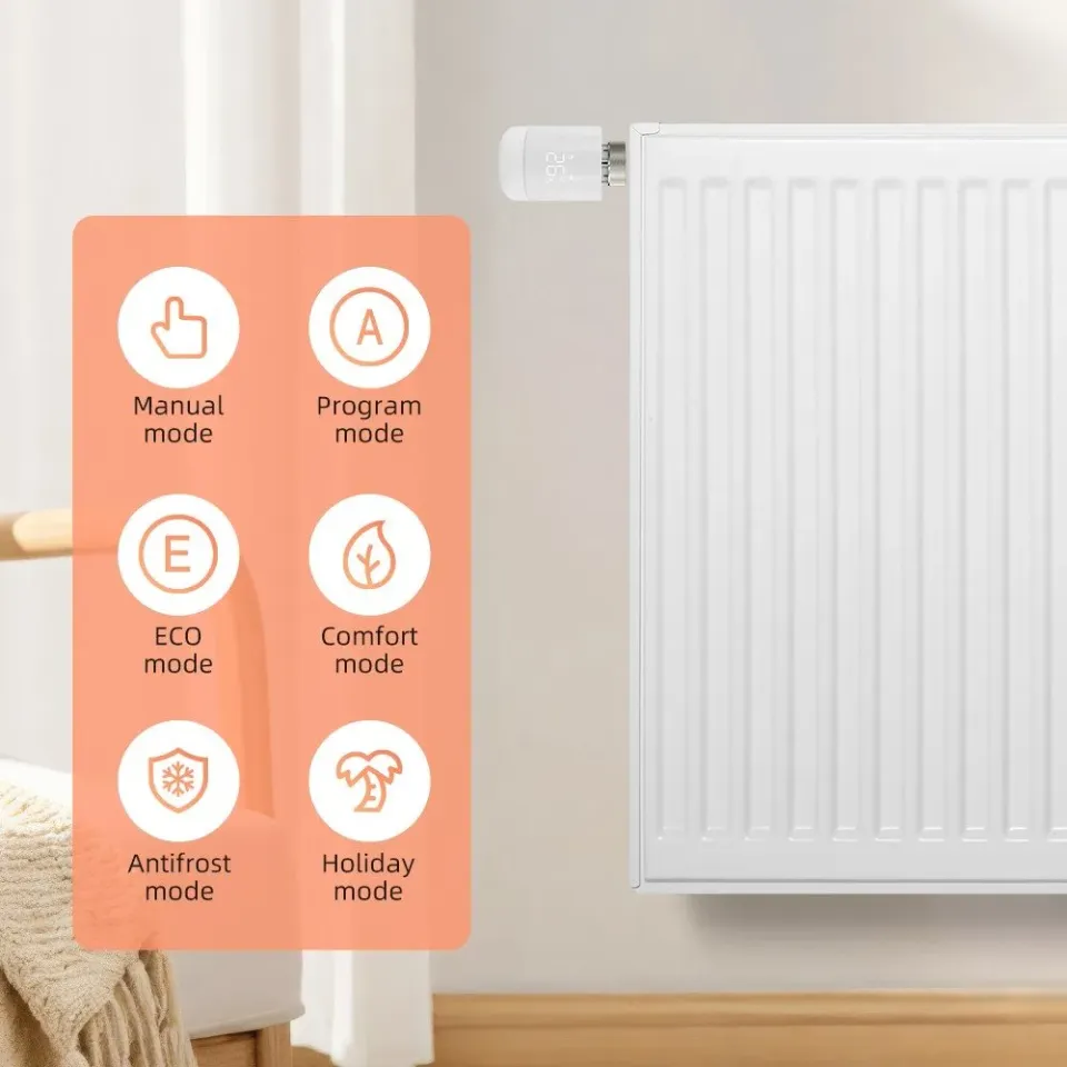 IMMAX NEO SMART termostatická hlavice, Zigbee 3.0, TUYA
