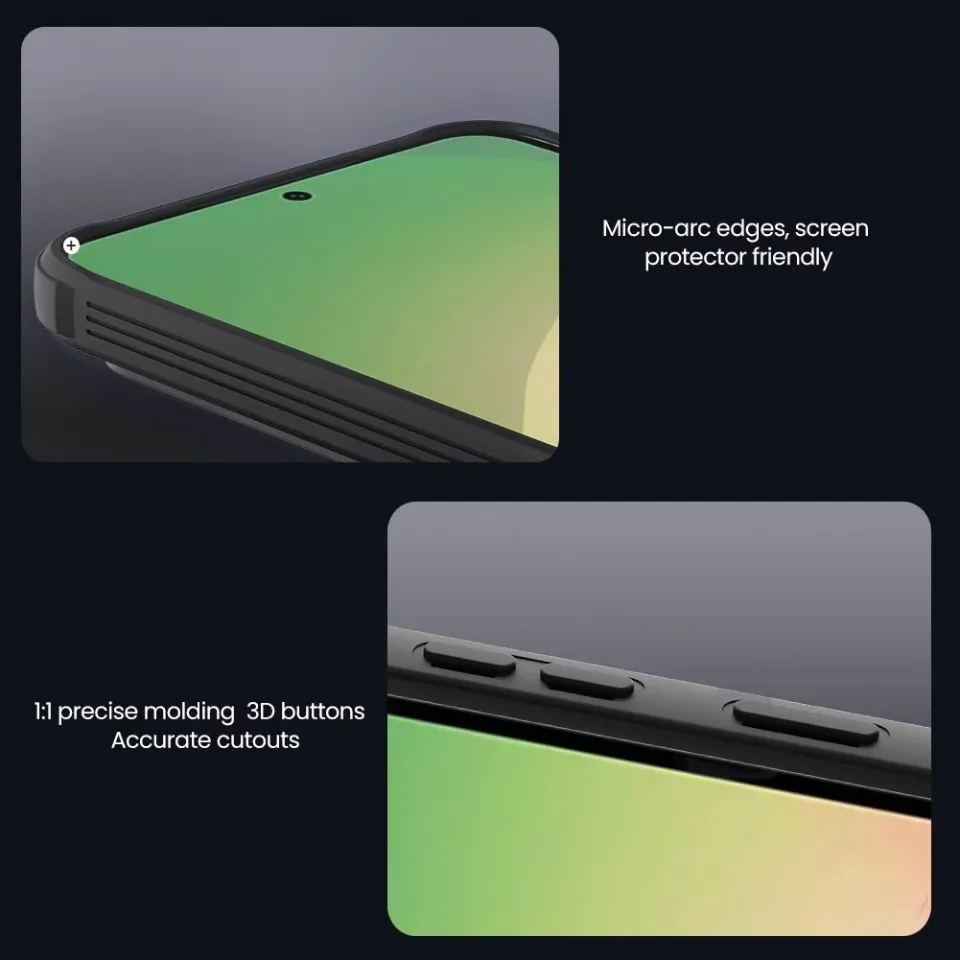 Nillkin CamShield PRO Magnetic Zadní Kryt pro Samsung Galaxy A57 Transparent Black