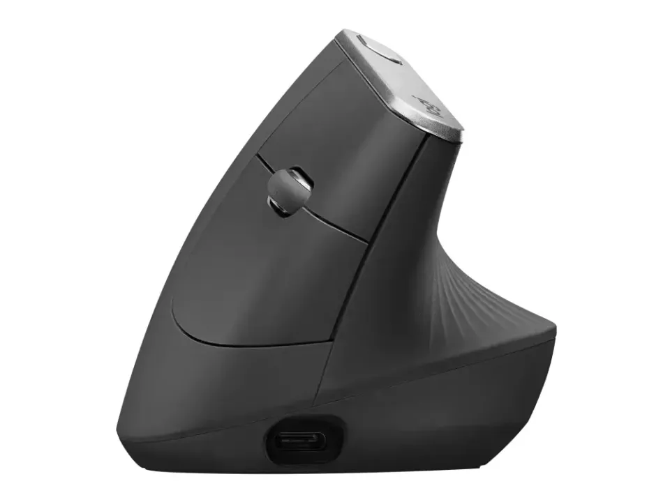 Logitech myš MX Vertical/bezdrátová/Bluetooth/Unifying/4000dpi