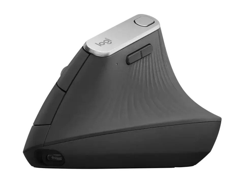 Logitech myš MX Vertical/bezdrátová/Bluetooth/Unifying/4000dpi