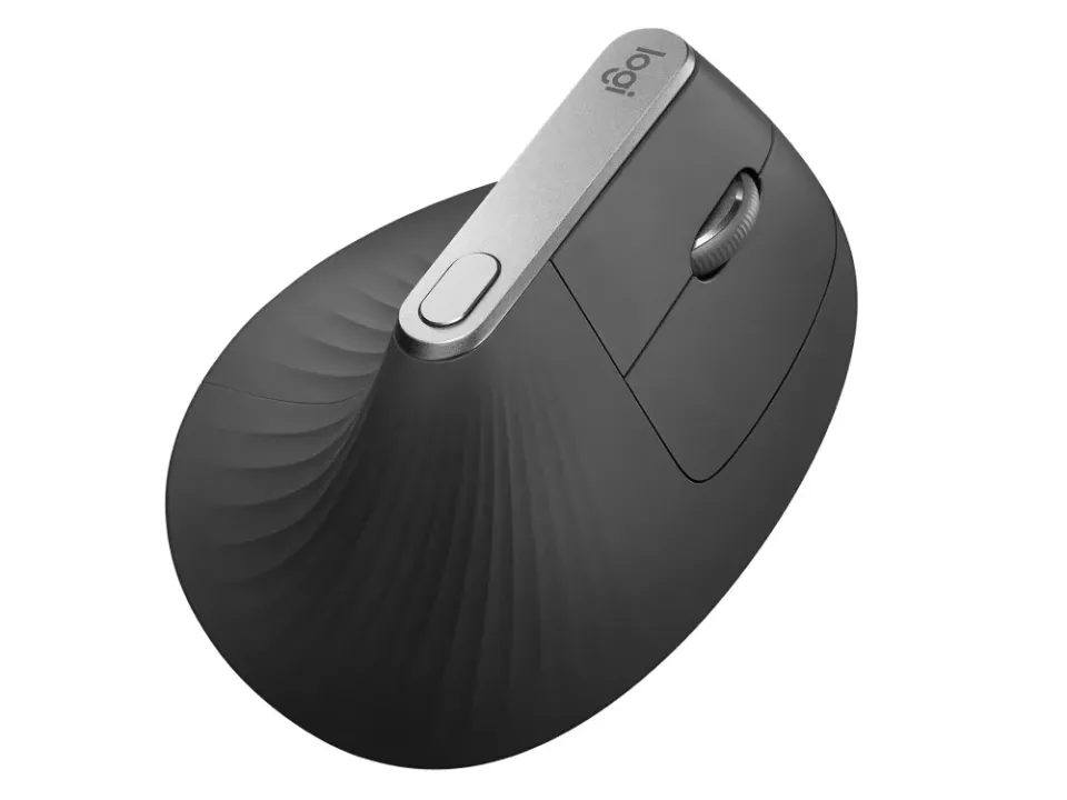 Logitech myš MX Vertical/bezdrátová/Bluetooth/Unifying/4000dpi