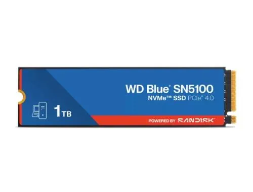 WDC BLUE SN5100 NVMe SSD 1TB PCIe Gen4 M.2 2280