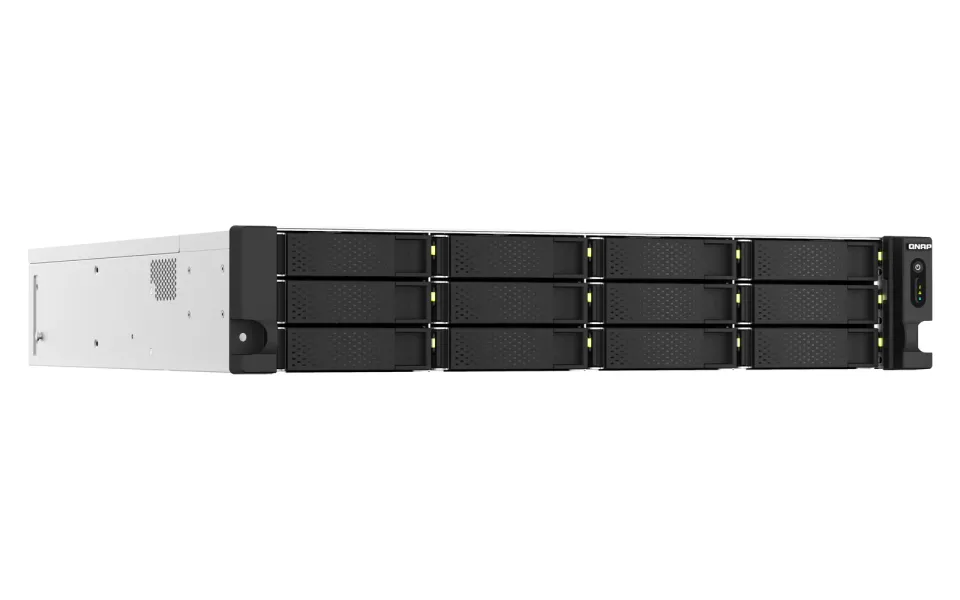 QNAP TS-h1887XU-RP-E2334-16G (Xeon 4,8GHz, ZFS, 16GB ECC RAM, 12x 3,5" + 6x2,5", 2x 2,5GbE, 2x10GbE)