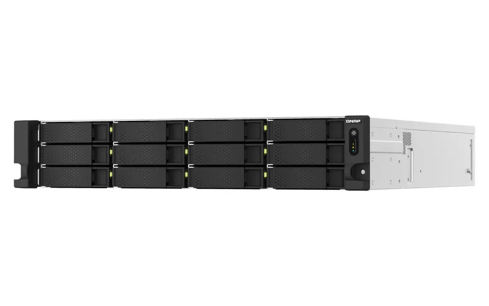 QNAP TS-h1887XU-RP-E2334-16G (Xeon 4,8GHz, ZFS, 16GB ECC RAM, 12x 3,5" + 6x2,5", 2x 2,5GbE, 2x10GbE)