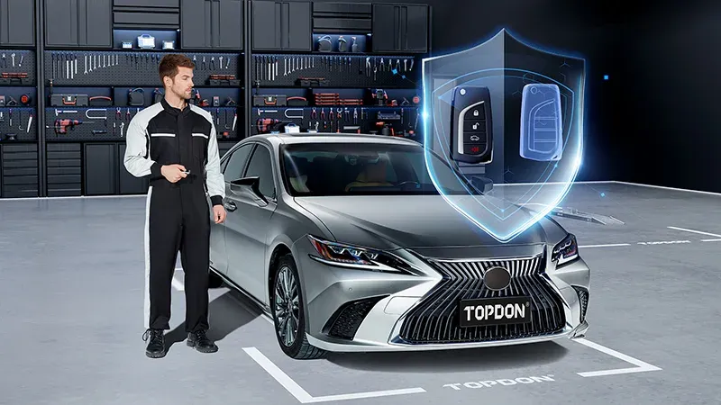 TOPDON diagnostické zařízení TopScan Pro/OBD 2 funkce/13 speciálních funkcí/Android/iOS/aplikace