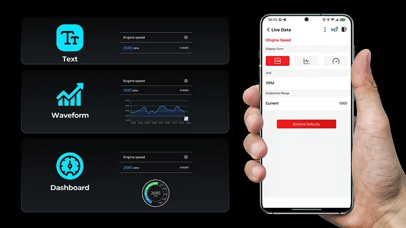 TOPDON diagnostické zařízení TopScan Pro/OBD 2 funkce/13 speciálních funkcí/Android/iOS/aplikace