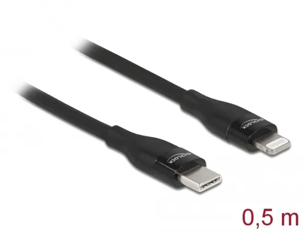 Delock Datový a nabíjecí kabel USB Type-C na Lightning pro iPhone, iPad a iPod č