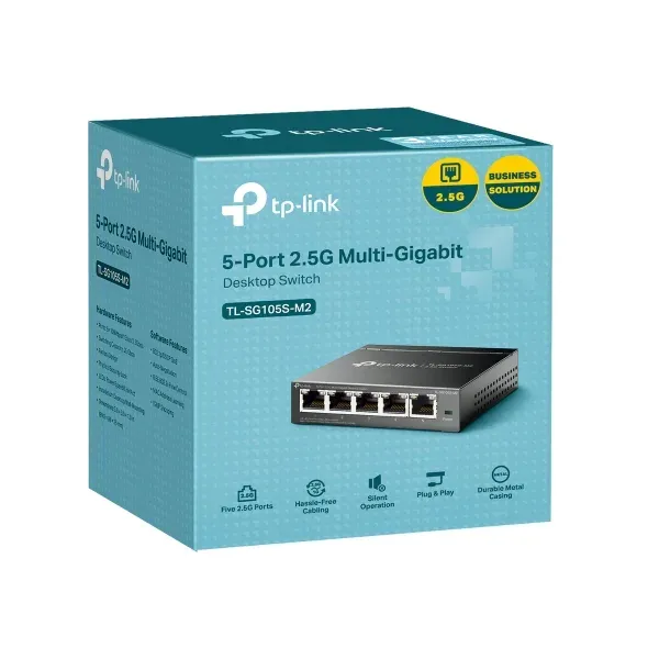TP-Link TL-SG105S-M2 5x2,5Gb Desktop switch
