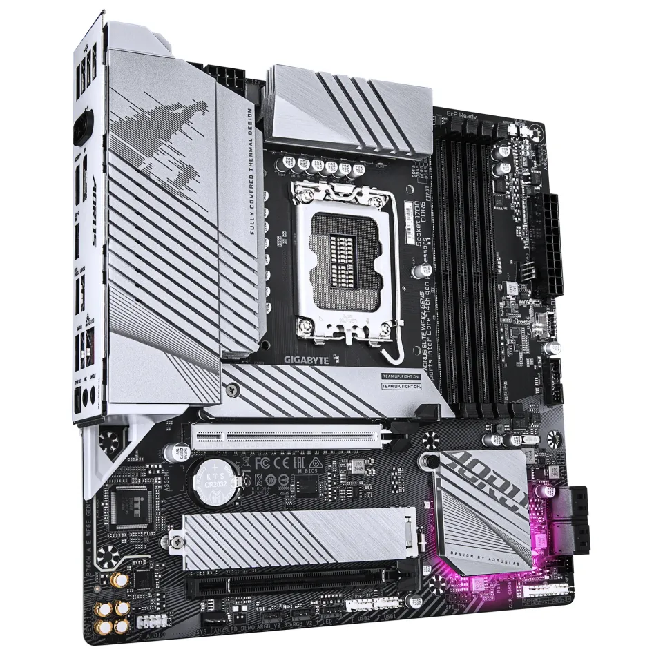 GIGABYTE MB Sc LGA1700 B760M AORUS ELITE WIFI6E GEN5, Intel B760, 4xDDR5, 1xDP, 1xHDMI, mATX