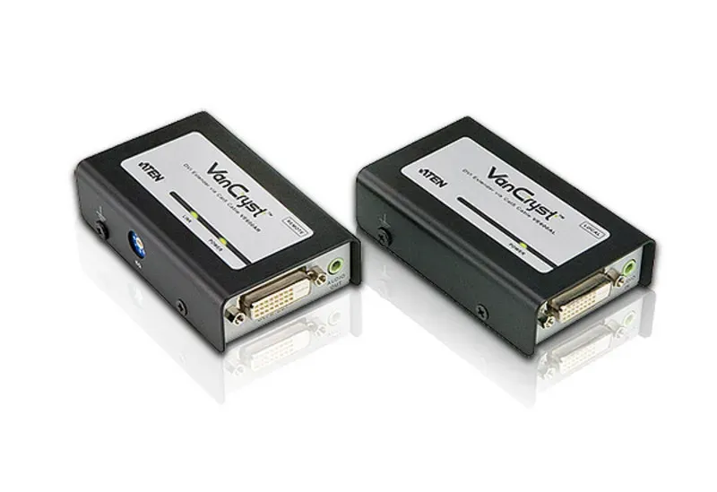 ATEN VE-600A DVI video extender na prodloužení DVI a audio signálu 60m přes 2 ka