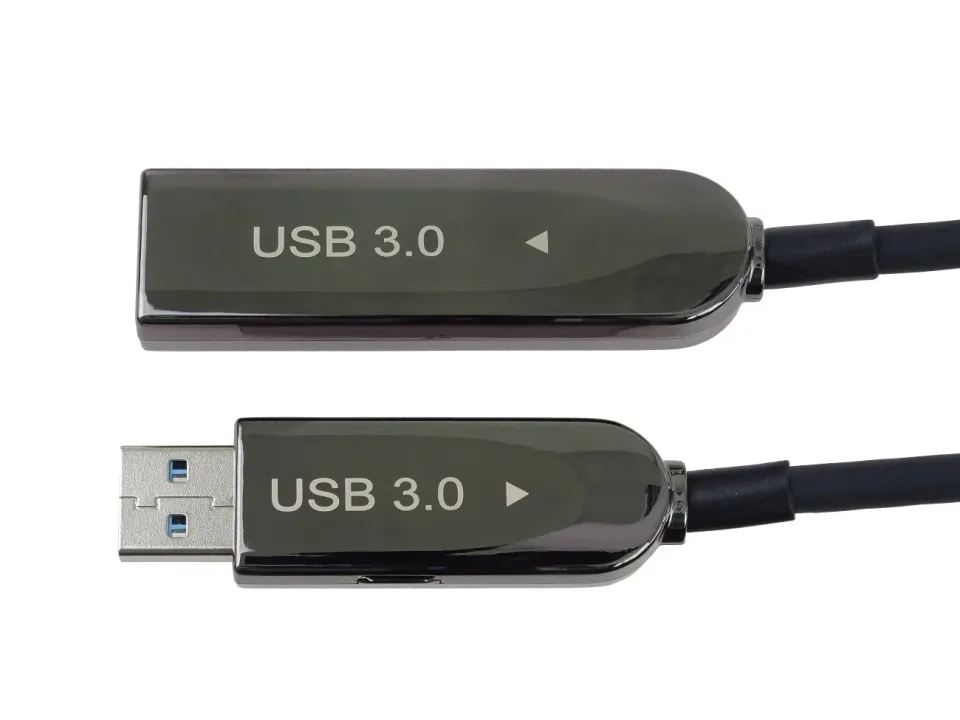 PremiumCord USB3.0 + 2.0 prodlužovací optický AOC kabel A/Male - A/Female 30m