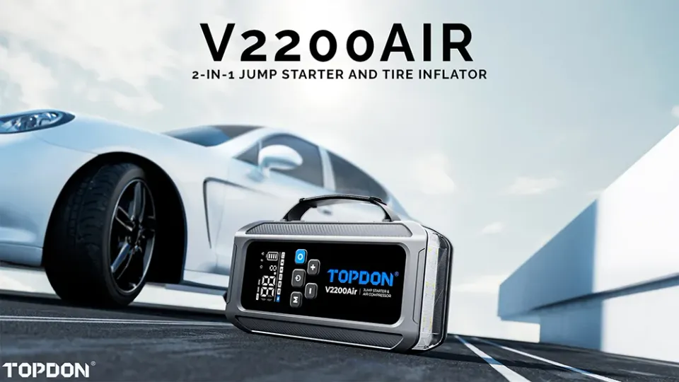 TOPDON Car Jump Starter JumpSurge V2200air
