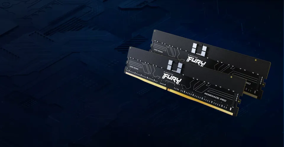KINGSTON 128GB 6400MT/s DDR5 ECC Reg CL32 DIMM (Kit of 8) FURY Renegade Pro EXPO