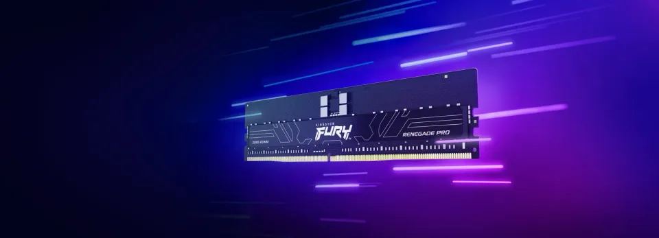 KINGSTON 128GB 6400MT/s DDR5 ECC Reg CL32 DIMM (Kit of 8) FURY Renegade Pro EXPO