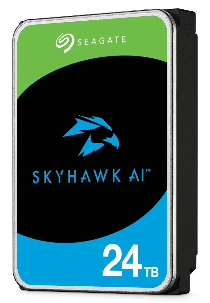 Seagate SkyHawk AI HDD, 24TB, SATAIII, 256MB cache, 7.200RPM