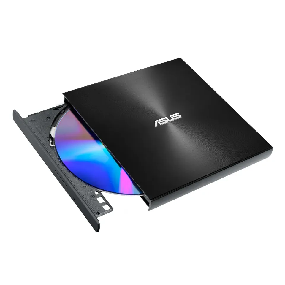 ASUS DVD ZenDrive SDRW-08U8M-U BLACK, External Slim DVD-RW, černá