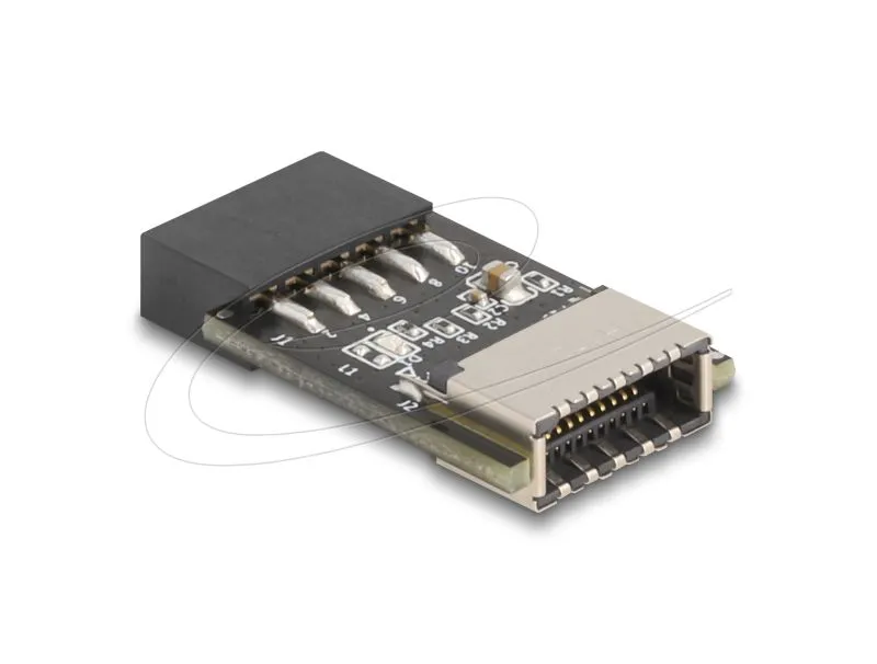 Delock USB 2.0 Adaptér ze zásuvkového pinového konektoru na interní zásuvku USB