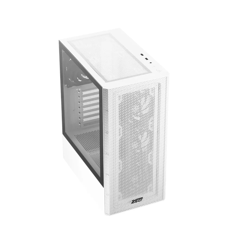 ADATA XPG case VALOR MESH Mid-Tower, bez zdroje, 4x 120mm Fan, Bílá
