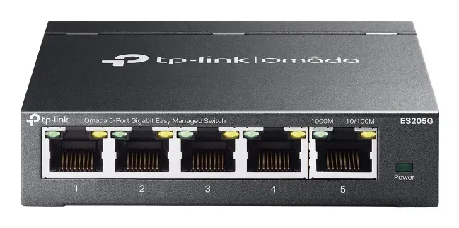 TP-LINK ES205G Omada 5portový gigabitový Easy Managed switch