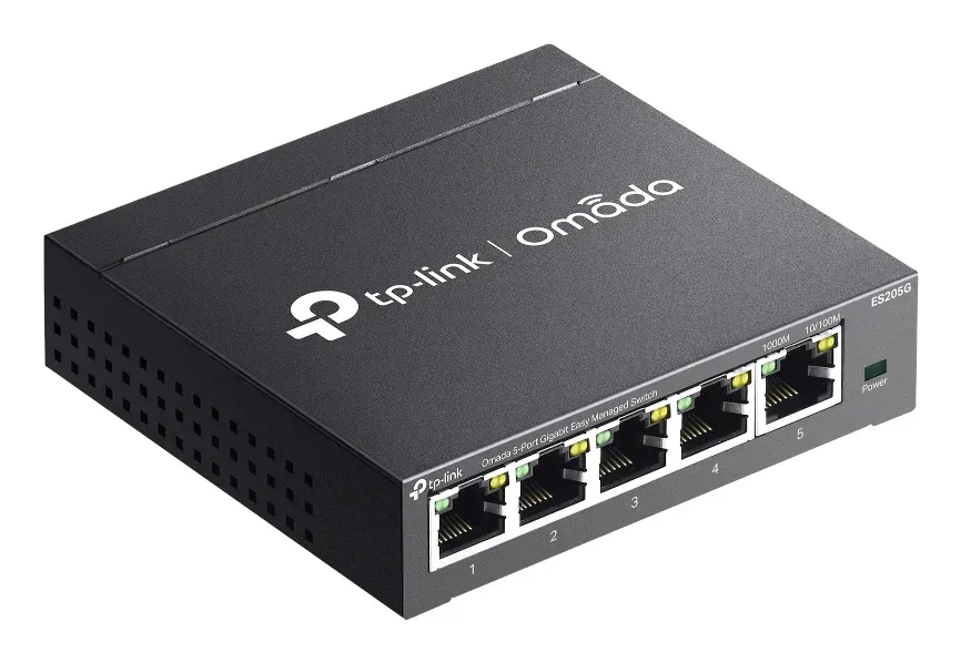 TP-LINK ES205G Omada 5portový gigabitový Easy Managed switch