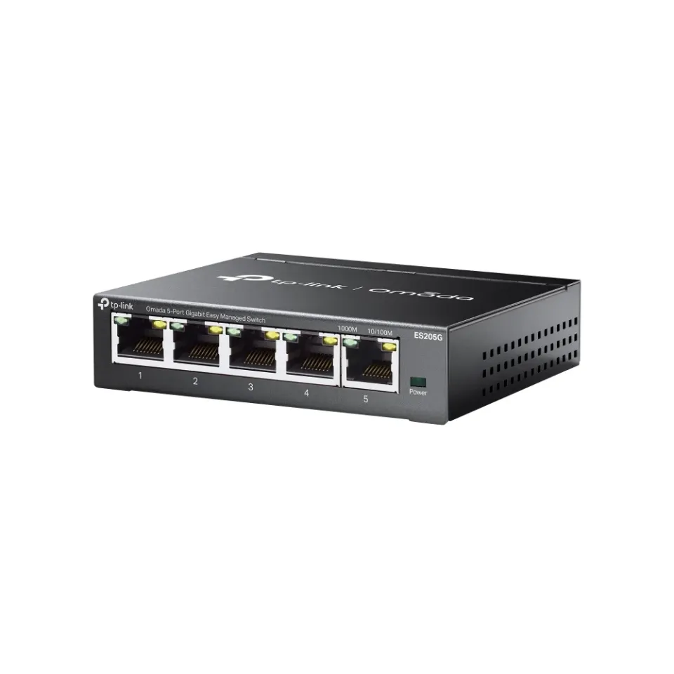 TP-LINK ES205G Omada 5portový gigabitový Easy Managed switch