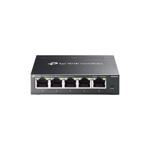 TP-LINK ES205G Omada 5portový gigabitový Easy Managed switch