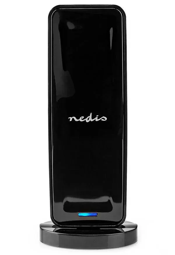 NEDIS aktivní pokojová DVB-T/T2 anténa/ FM / UHF / VHF/ rozsah příjmu 0-15 km/ LTE700/ zesílení 28 dB/ ABS/ černá