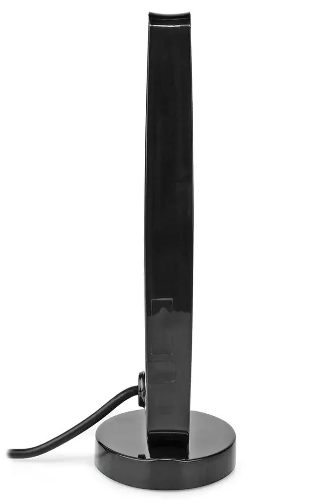 NEDIS aktivní pokojová DVB-T/T2 anténa/ FM / UHF / VHF/ rozsah příjmu 0-15 km/ LTE700/ zesílení 28 dB/ ABS/ černá