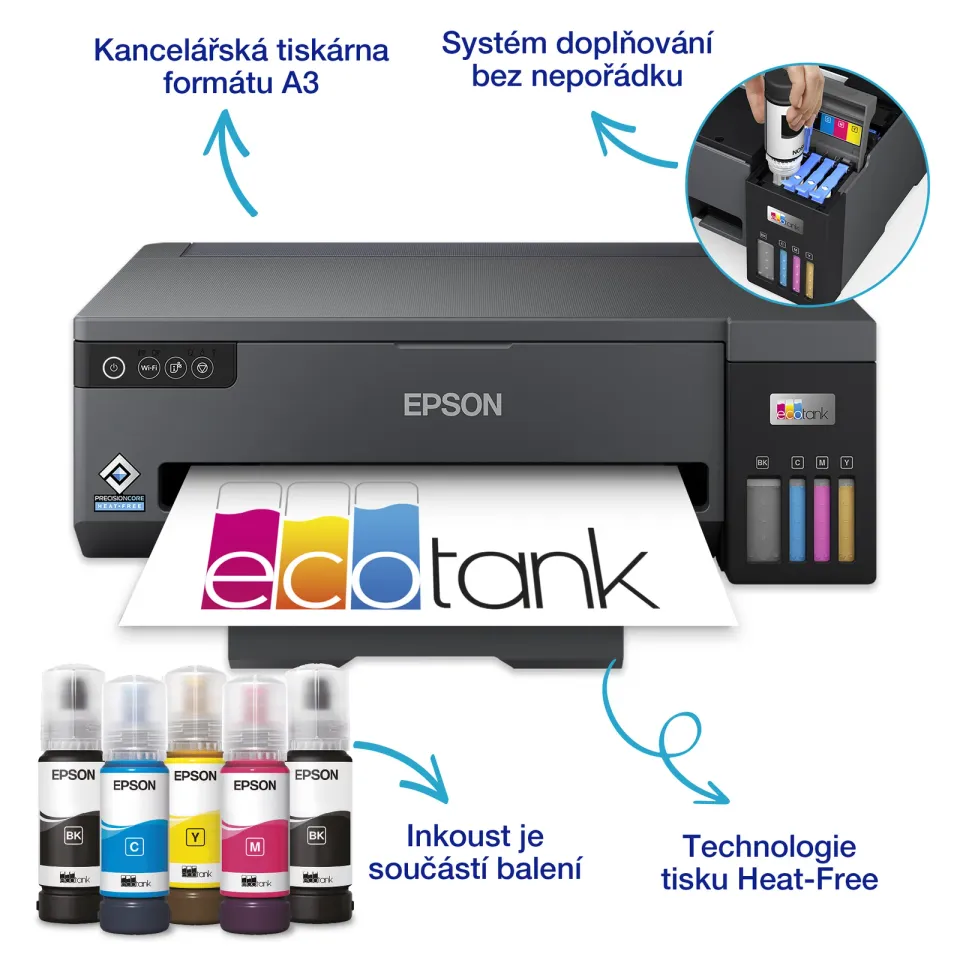 EPSON L11050 - A3/30-20ppm/4ink/CISS/Wi-Fi