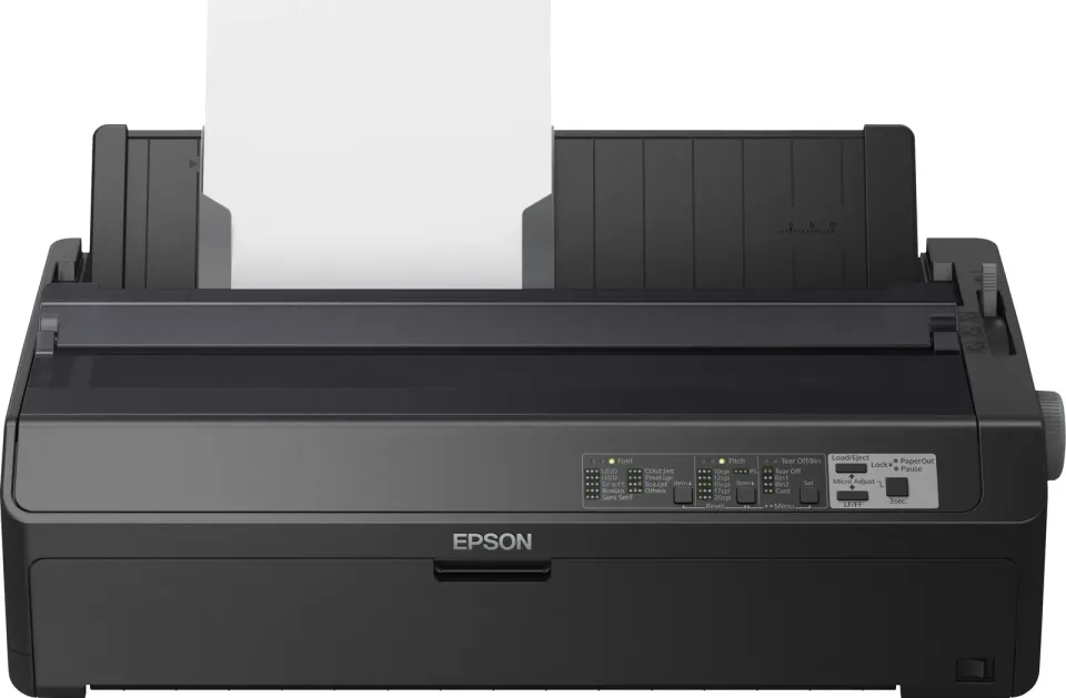 Epson LQ-2090II – 24-pin A3 dot matrix printer, 136 columns, up to 550 cps, 1 + 6 copies, USB, parallel