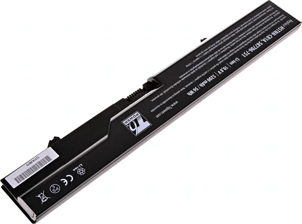 Baterie T6 Power pro HP ProBook 4320s, 4420s, 4520s, HP 320, 325, 420, 620, 5200mAh, 56Wh, 6cell