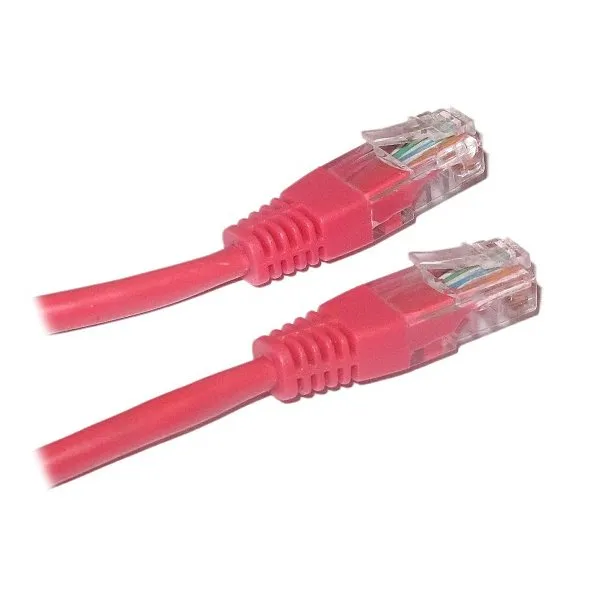 XtendLan Patch kabel Cat5e UTP 1m - červený