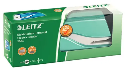 LEITZ Elektrická sešívačka NeXXt WOW 5566, ledově modrá
