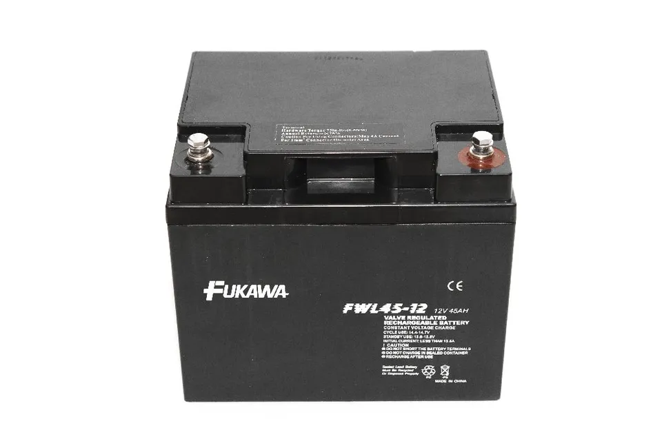 FUKAWA akumulátor FWL 45-12 (12V; 45Ah; závit M6; životnost 10let)