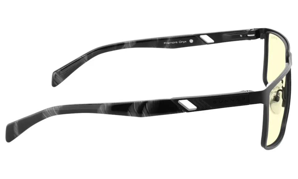 GUNNAR kancelářske/herní brýle FREMONT ONYX jantarová skla BLF 65 GUNNAR focus