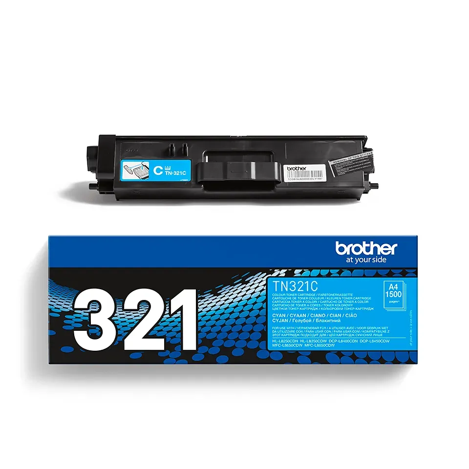 Brother - TN-321C, toner cyan (až 1 500 stran)