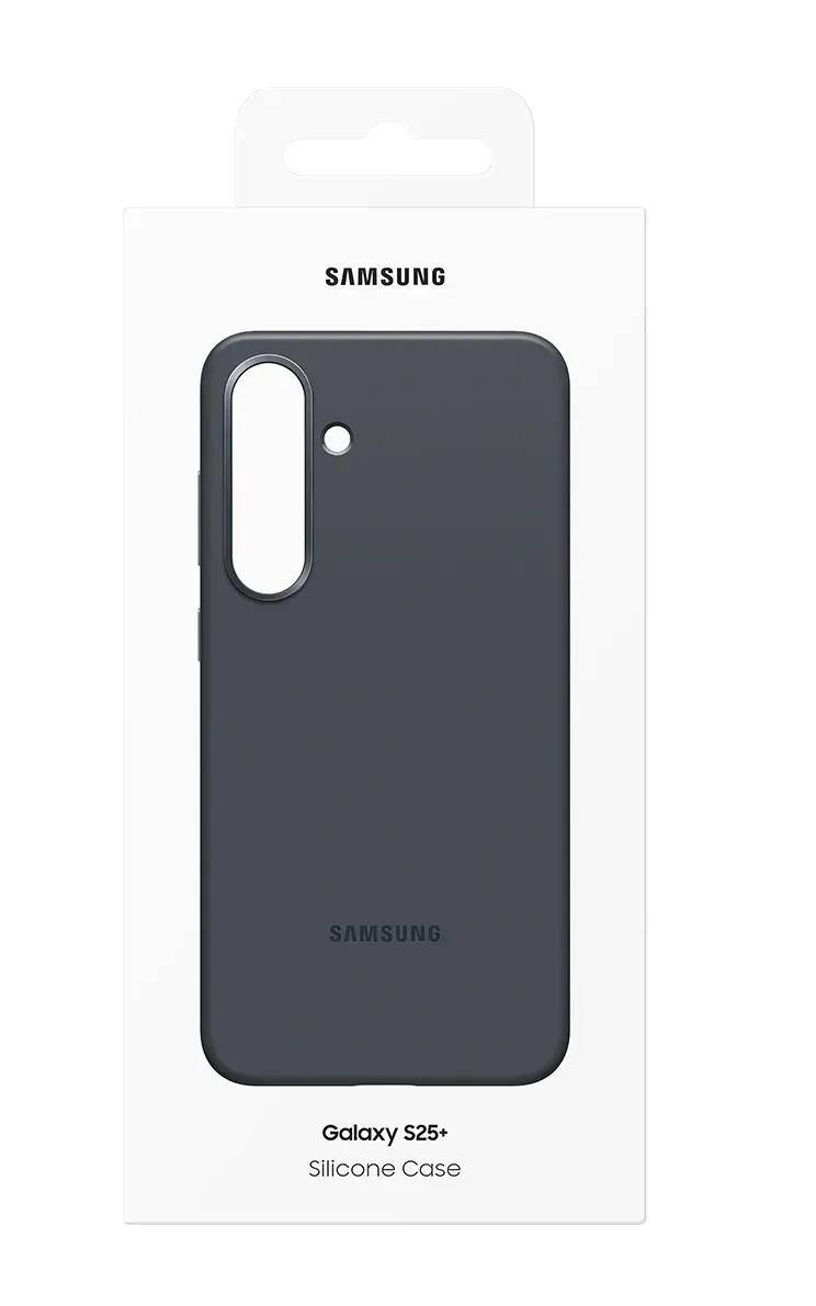 Samsung Silikonový zadní kryt pro Galaxy S25+ Black