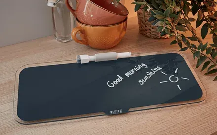 LEITZ Tabulka na psaní Cosy, sametová šedá