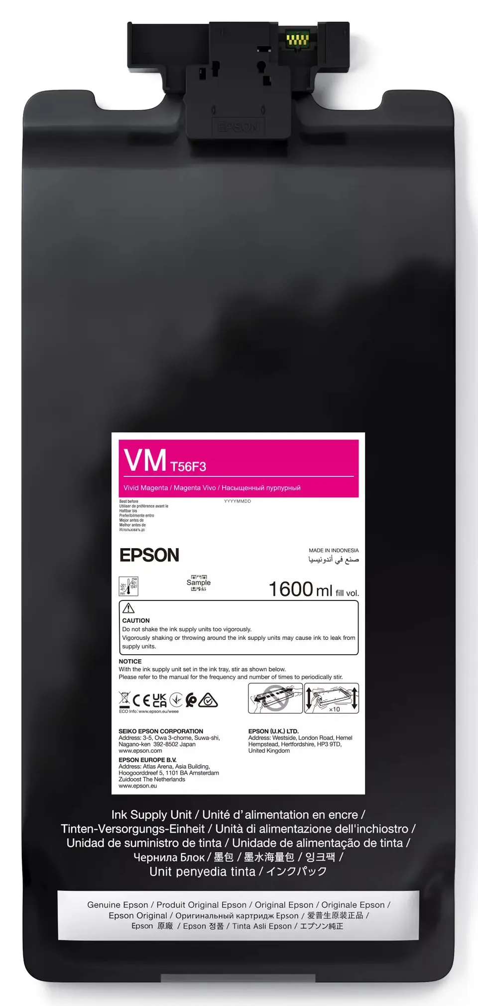 Epson P-Series 64" Vivid Magenta IIPS Ink 1600ml