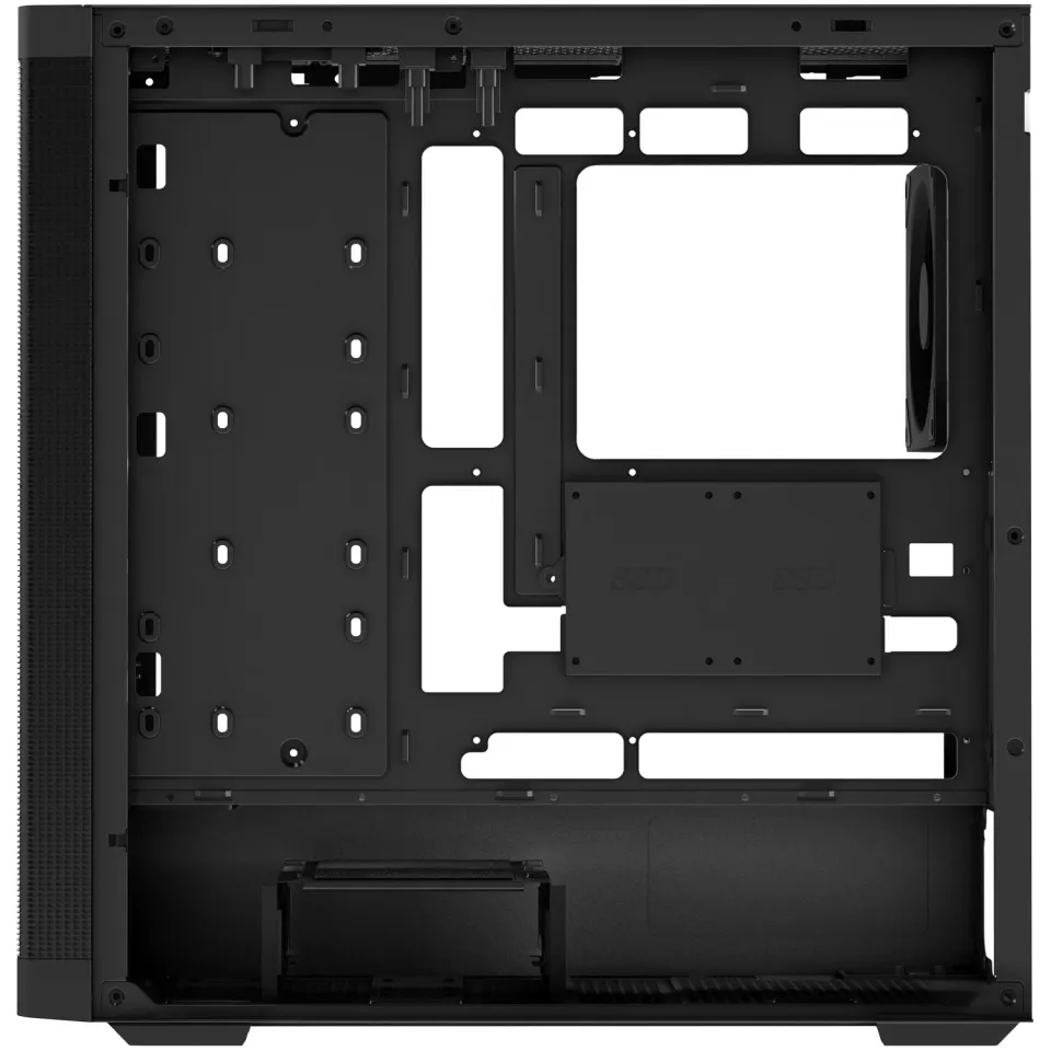 EVOLVEO Scorpio, skříň eATX/ATX, 4x ARGB ventilátor 120mm, boční panel temperova