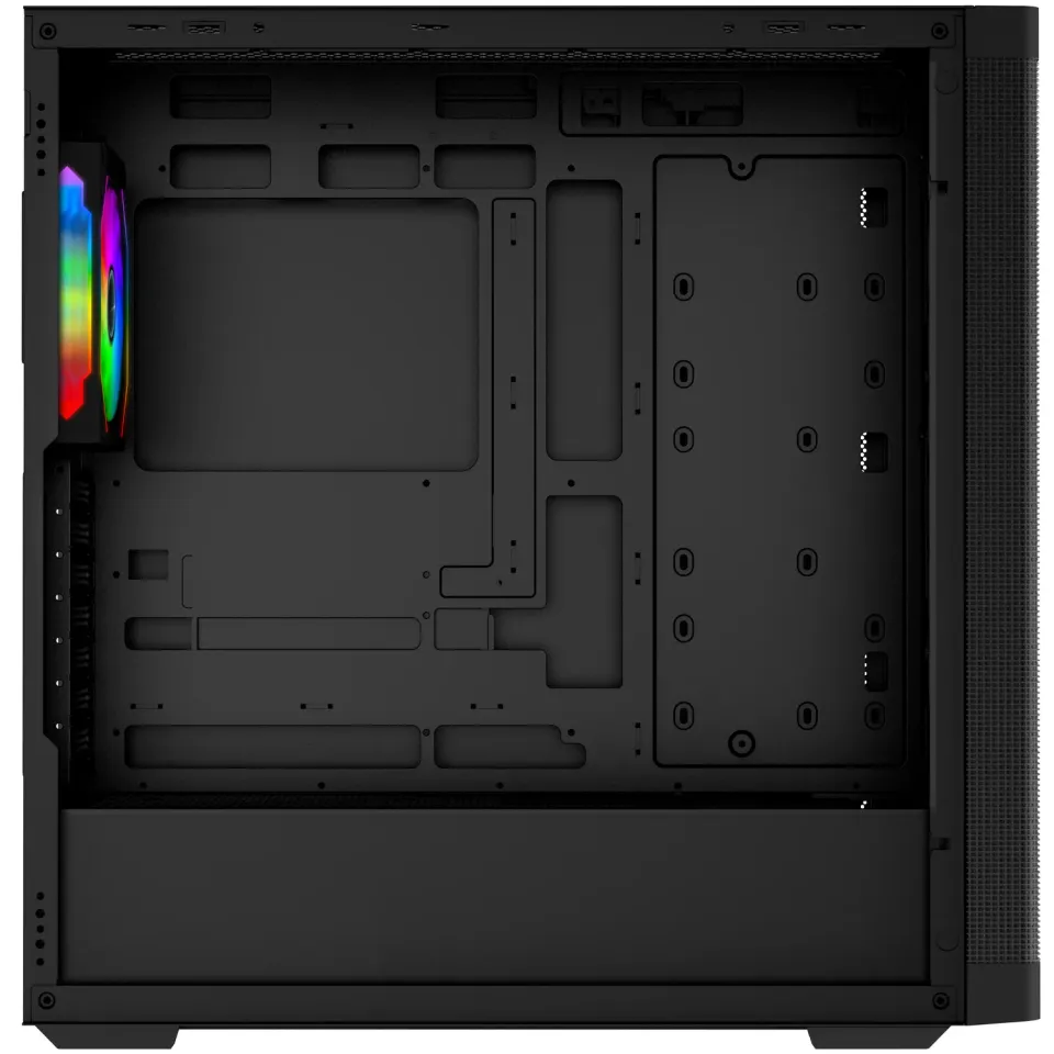 EVOLVEO Scorpio, skříň eATX/ATX, 4x ARGB ventilátor 120mm, boční panel temperova