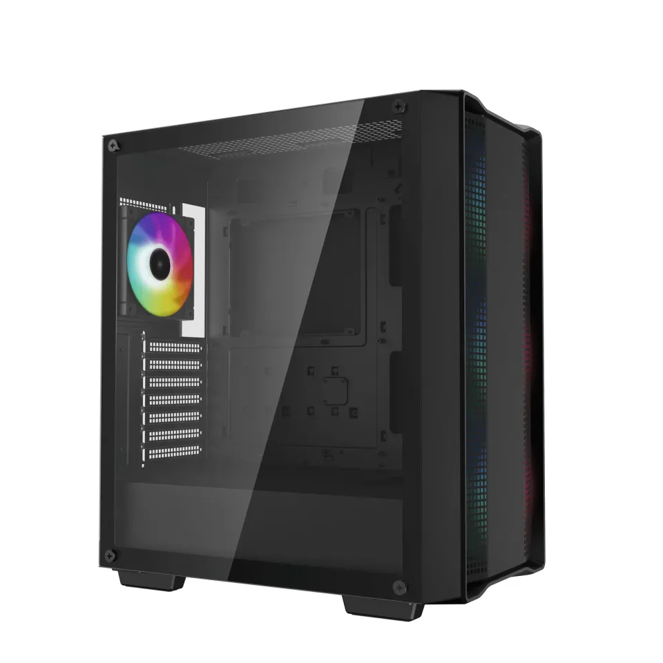 DEEPCOOL skříň CC560 ARGB V2 / ATX / 4x120 mm fan ARGB / USB 3.0 / USB 2.0 / černá