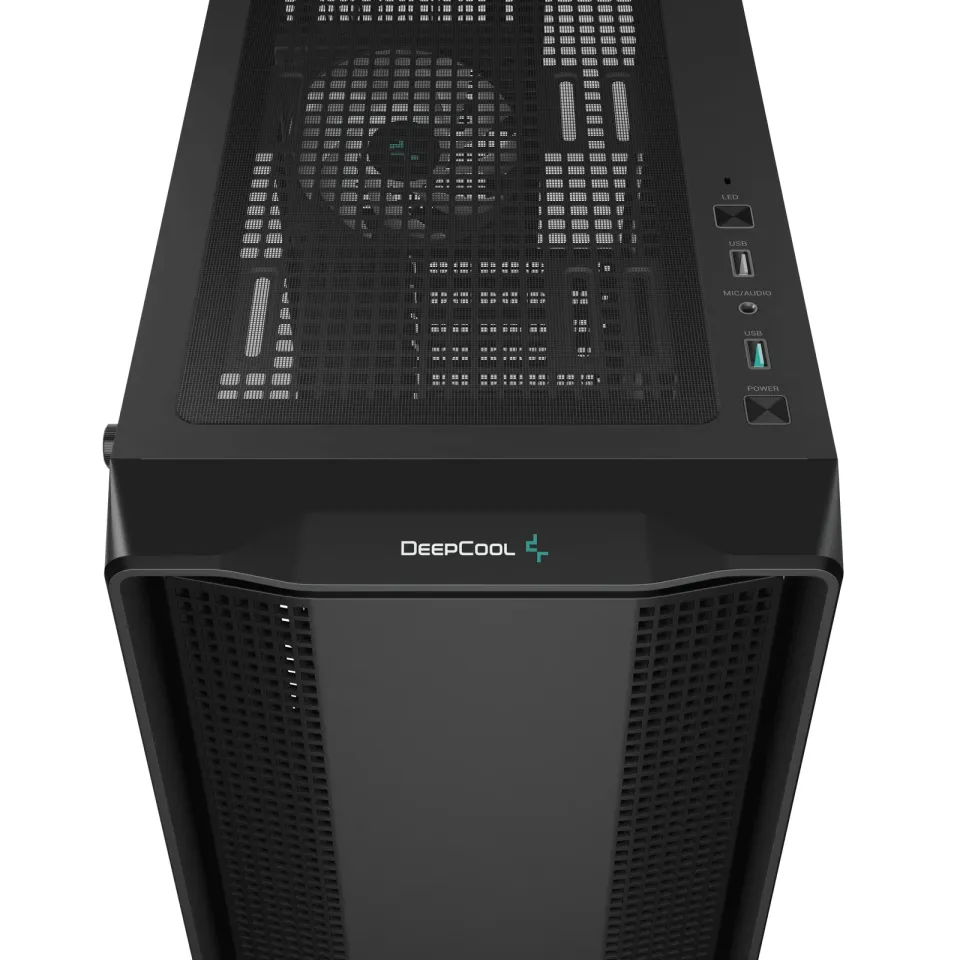 DEEPCOOL skříň CC560 ARGB V2 / ATX / 4x120 mm fan ARGB / USB 3.0 / USB 2.0 / černá