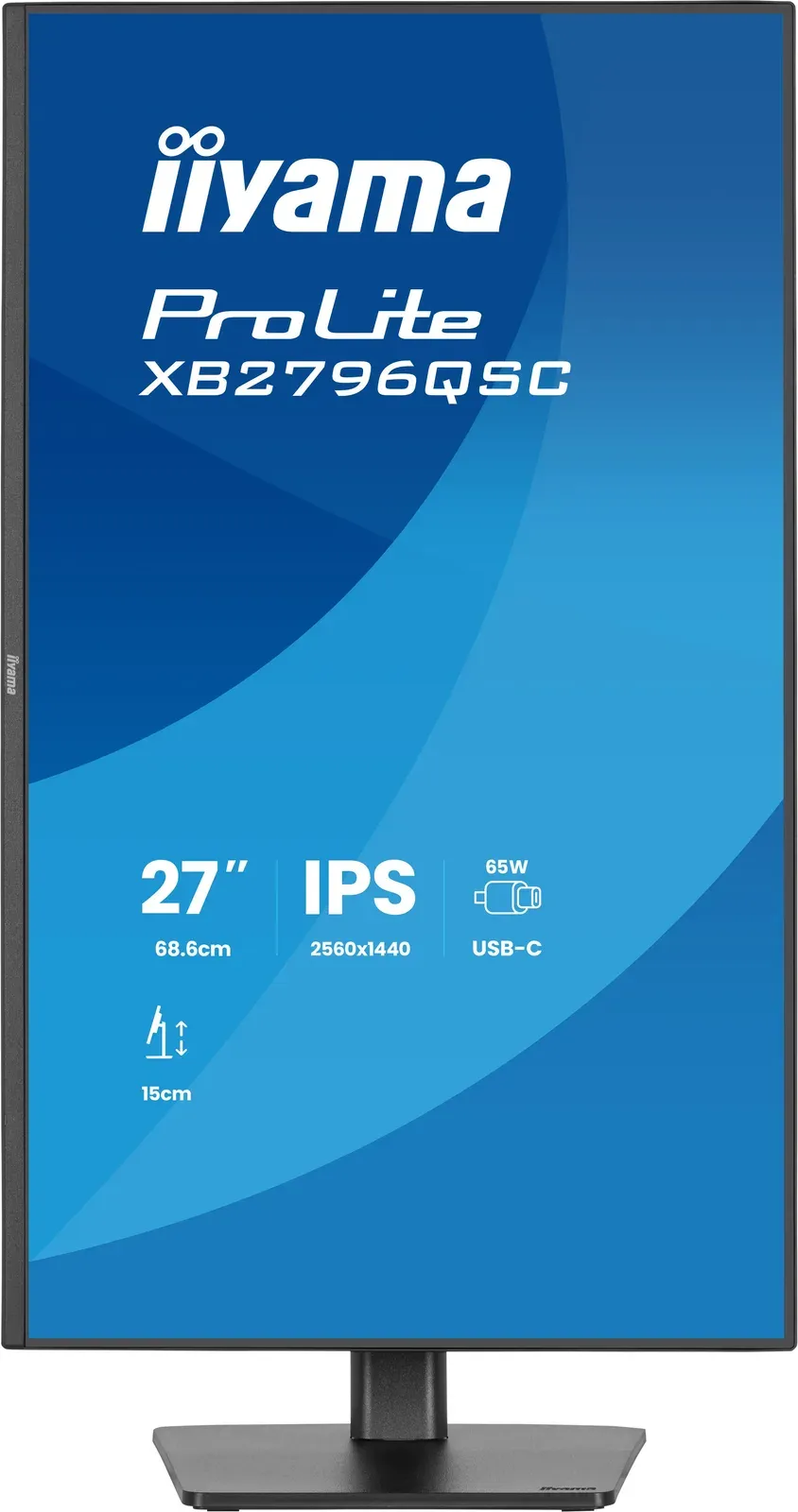 iiyama ProLite/XB2796QSC-B1/27"/IPS/QHD/75Hz/4ms/Černá/3R