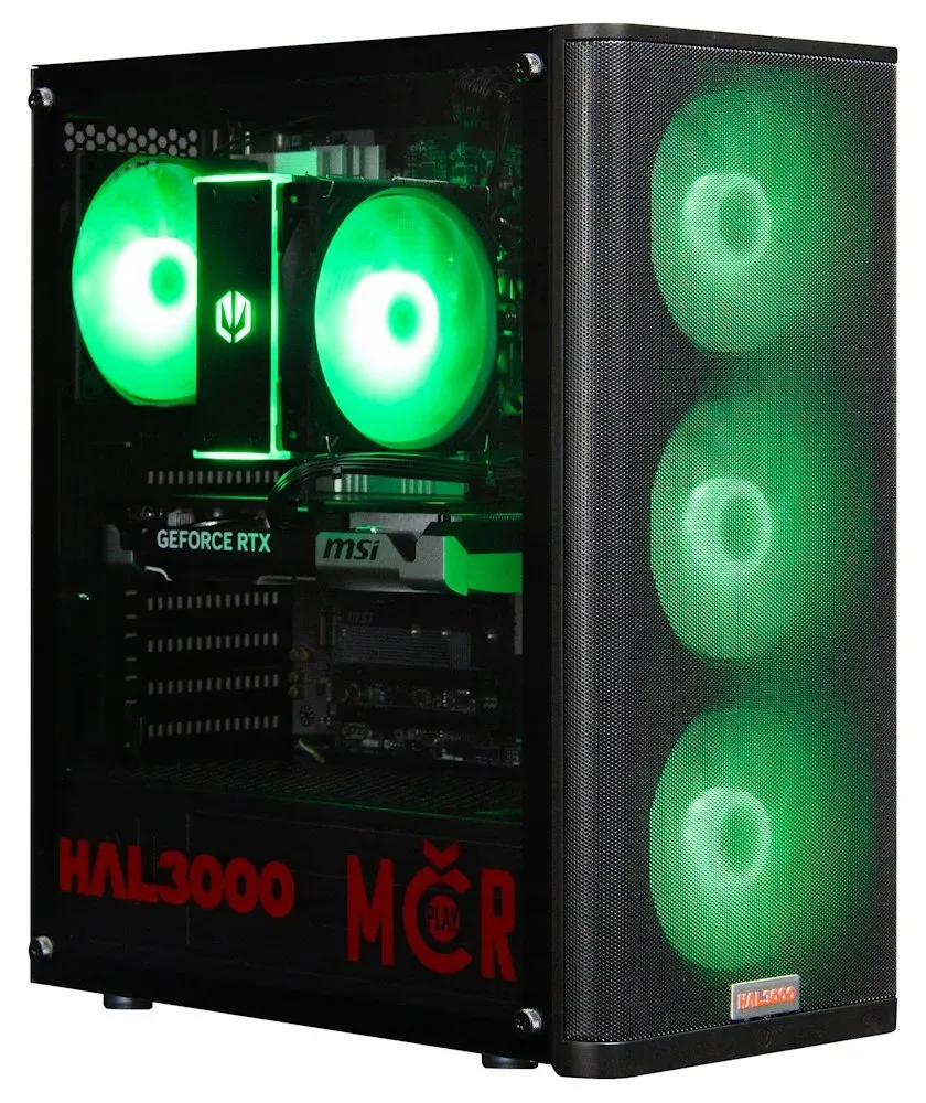 HAL3000 MČR Finale Pro / AMD Ryzen 5 7600/ 32GB DDR5/ RTX 5060 Ti 16G/ 1TB PCIe4 SSD/ WiFi/ W11