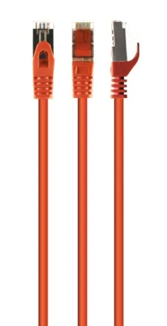 GEMBIRD S/FTP Cat. 6A LSZH patch cord oranžový, 2 metry